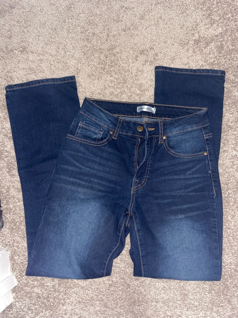 6P Womens Dark Wash Bootcut Jeans